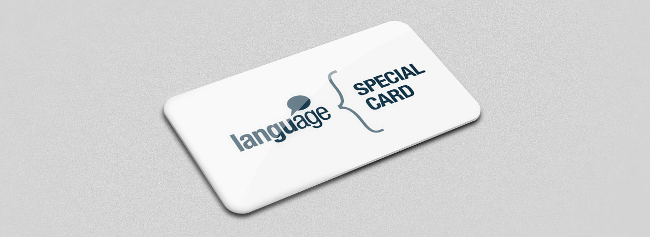 Language Special Card 